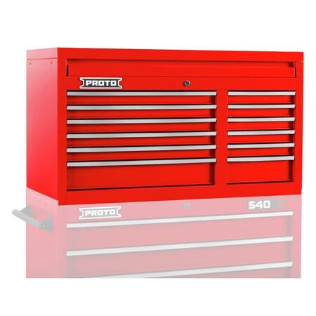 Proto TOOL BOX 41" TOP CHEST 12 DRAWER - RED POJ544123-12RD